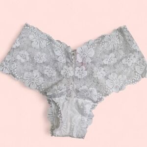 Vintage Victoria's Secret Lace Panties White Bridal 2001 TRUE Y2k Victoria Secre